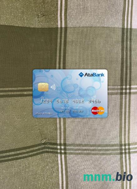 Bosnia and Herzegovina Ata bank wygląd zdjęcia mastercard skan PSD + zdjęcie